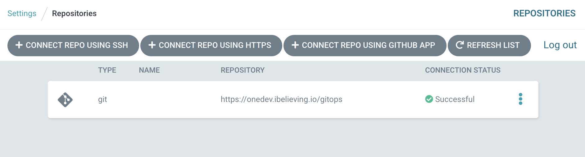 Connect Repo using HTTPS